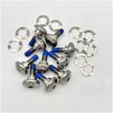 Geezer Engineering GR5 Titanium Rotor Bolt Kit (10 pcs.) for Harley