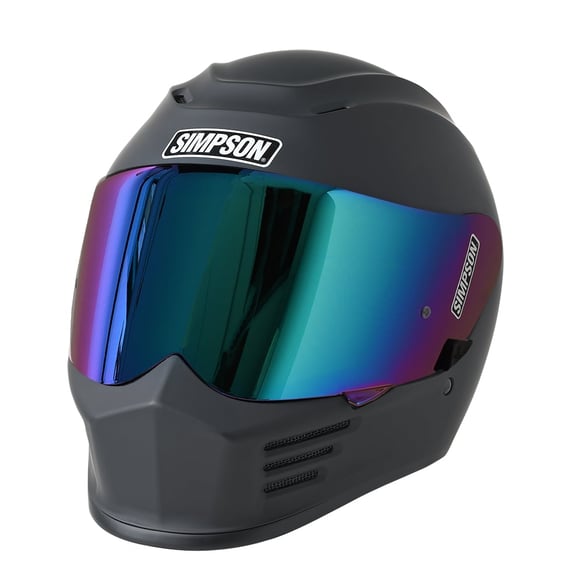 bike bandit motorcycle helmets Simpson M59GLORYSM - Mod Helmet - Future Glory blend composite shell Simpson Motorcycle M59WF6SM - Mod