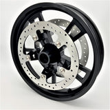 GeezerGlide Front Wheel Kit Enforcer Style 19” and 21” Options with 14" Brake Rotors for Harley - A Plus Performance Cycle