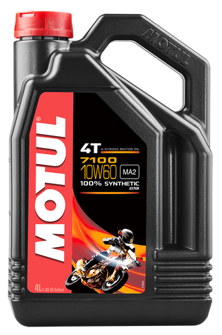 7100 Synthetic Oil 10W60 4-Liter - A Plus Performance Cycle HD