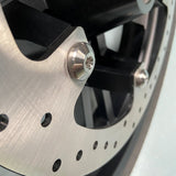 GeezerGlide Front Wheel Kit Enforcer Style 19” and 21” Options with 14" Brake Rotors for Harley - A Plus Performance Cycle