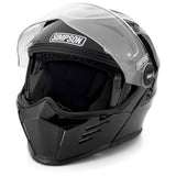 Simpson Mod Bandit - GLOSS BLACK / CARBON IN STOCK! - A Plus Performance Cycle