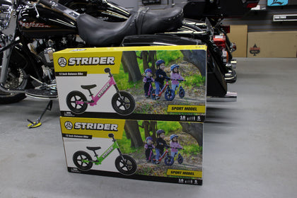 STRIDER BALANCE BIKES