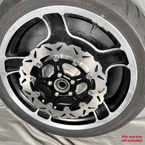 For Harley Floating Front Brake Rotor 11.8 Touring Softail Dyna Sportster 06-24 | UK For Harley Floating Front Brake Rotor 11.8 Touring Softail Dyna Sportster 06-24 | UK
