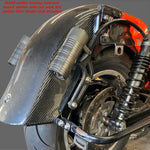 Geezer Engineering Nitrogen Shocks with offset Reservoirs
