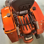 Geezer Engineering Nitrogen Shocks with offset Reservoirs