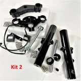 Triple-Tree, Fork-Slider Kit 49mm for Harley 2013 & earlier Touring "KIT 2"