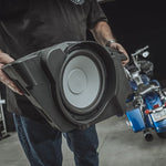 ROCKFORD FOSGATE Dual 10" Saddlebag Subwoofer Kit for 2014+ Harley-Davidson® Street Glide & Road Glide