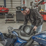ROCKFORD FOSGATE Dual 10" Saddlebag Subwoofer Kit for 2014+ Harley-Davidson® Street Glide & Road Glide