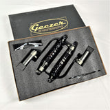 Geezer Engineering Nitrogen Shocks with offset Reservoirs