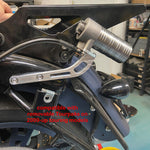 Geezer Engineering Nitrogen Shocks with offset Reservoirs