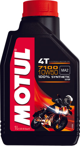 7100 Synthetic Oil 10W50 1L - A Plus Performance Cycle HD