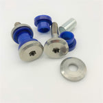 Titanium Handlebar Riser Bolt and Bushing Kit for Harley - A Plus Performance Cycle