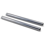 +2 (2" Raised) Fork Tubes - Hard Chrome - 41 mm - 22.875" - A Plus Performance Cycle