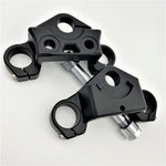 50-55 2” drop triple trees for Dyna / FXR style frames (PROTOTYPE) - A Plus Performance Cycle