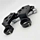 50-55 2” drop triple trees for Dyna / FXR style frames (PROTOTYPE) - A Plus Performance Cycle