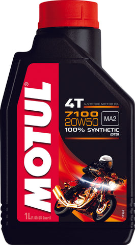 7100 Synthetic Oil 20W50 Liter - A Plus Performance Cycle HD