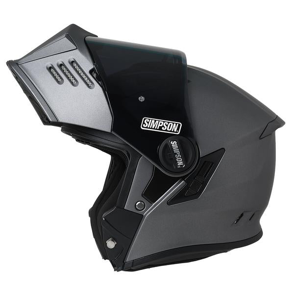 Simpson carbon best sale fiber modular helmet