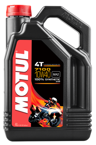 7100 Synthetic Oil 10W40 4-Liter - A Plus Performance Cycle HD