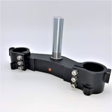 GeezerGlide Reduced Trail Triple Tree Kit for Harley 2014-later Touring Models - A Plus Performance Cycle