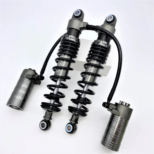 Geezer Engineering Nitrogen Shocks with offset Reservoirs – A Plus